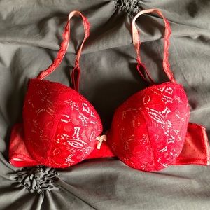 Bright Red Bra ❤️😍